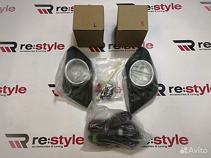 Туманки Nissan X-Trail 32 13-19г Уст комп