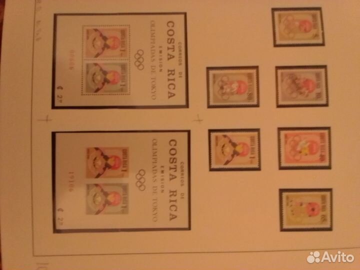 Альбом почтовые марки