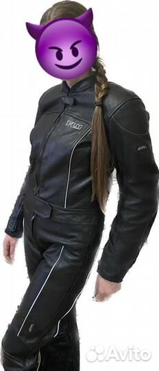 Мото костюм (комбез) женский «polo FLM»