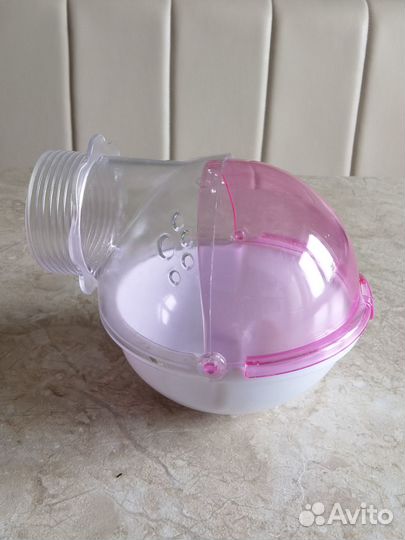 Ванночка шар в клетку для грызунов