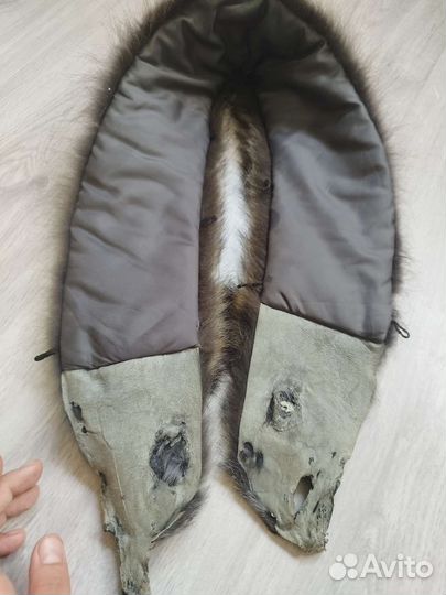 Воротник из песца