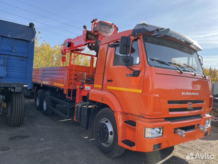 КамАЗ 65115-773094-50 с КМУ, 2023