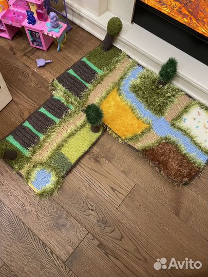 Вязаная ферма, огород