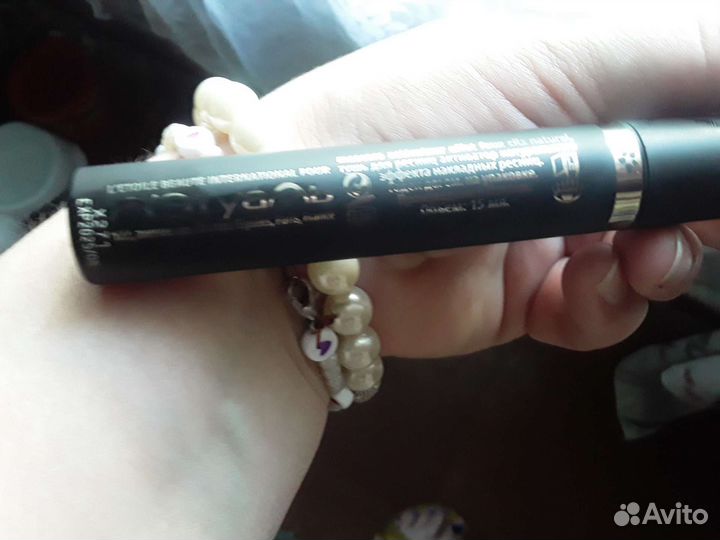 Тушь для ресниц синяя