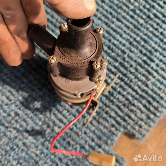 Насос дополнительный, помпа печки газель 12v 16мм