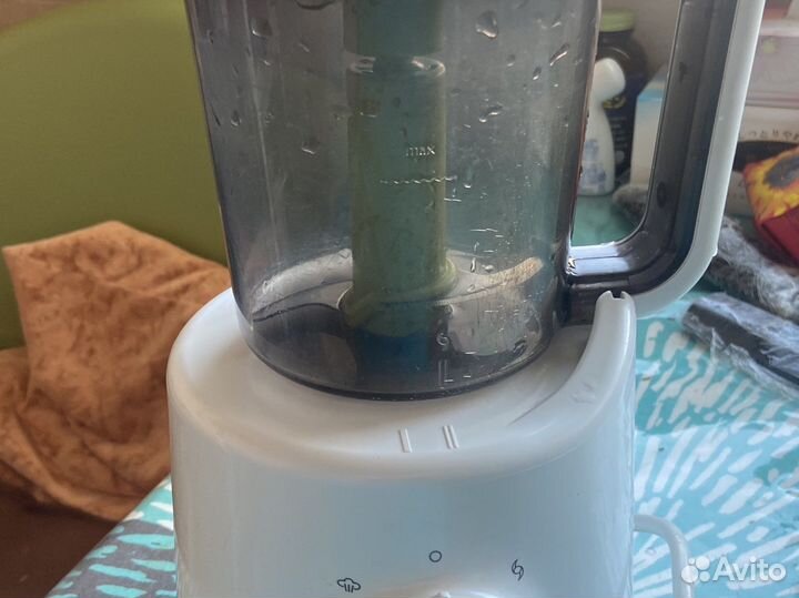 Пароварка блендер avent