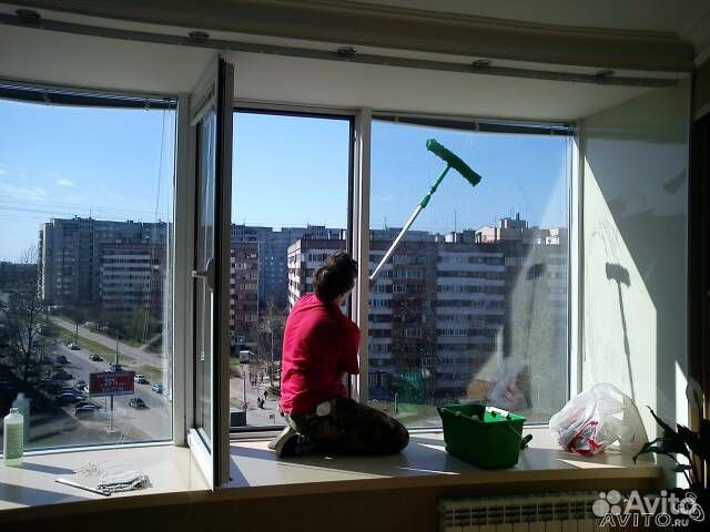 Мытье окон и балконов любой сложности