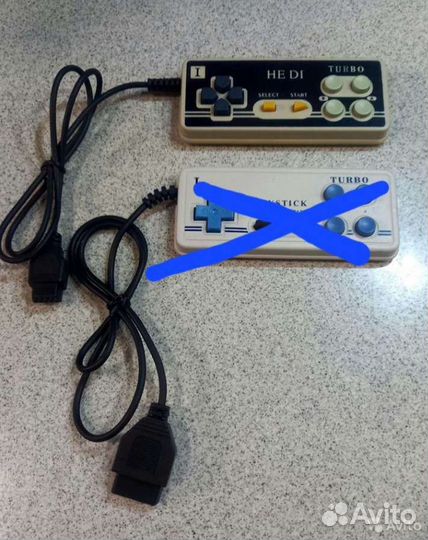 Джойстик и блок (dendy и sega )