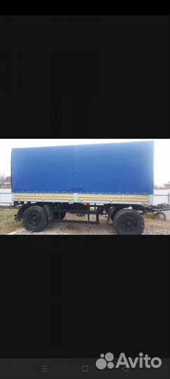 Тент прицепа маз