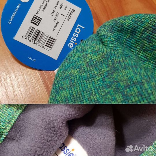 Шапки варежки lassie новые зимние