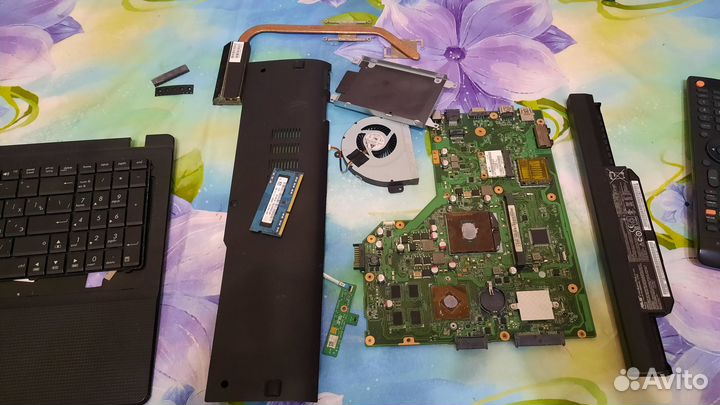 Ноутбук asus X54H на запчасти