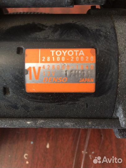 Стартер, помпа, шкиф коленвала, сальник коленвала