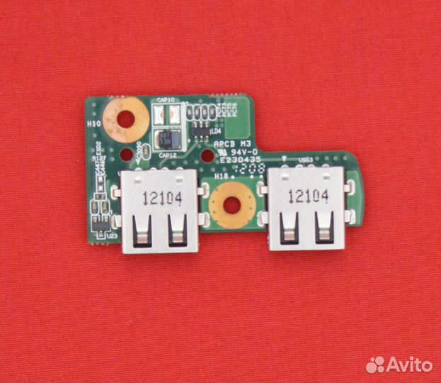 Плата USB разъёмов для ноутбука Lenovo IdeaPad S11