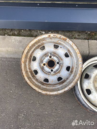 Диски штампованные r14 Kia Hyundai