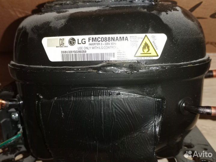 Компрессор от холодильника LG. Инверторный