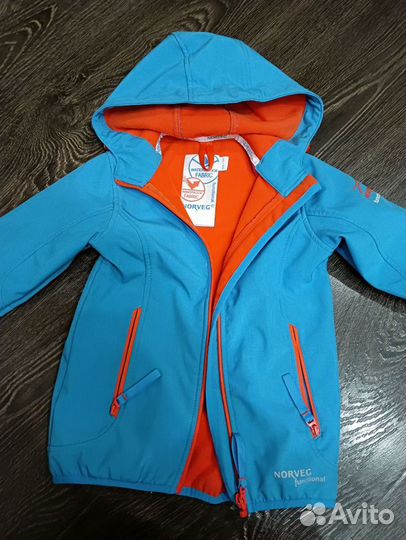 Куртка детская softshell весна осень