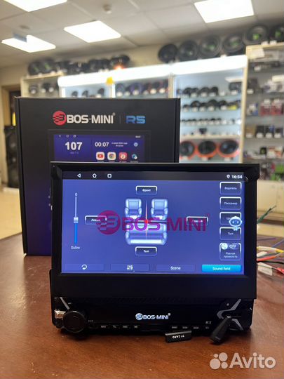 Магнитола Bos-mini R5, Android, 7