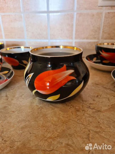 Чайный сервиз тюльпан дулево