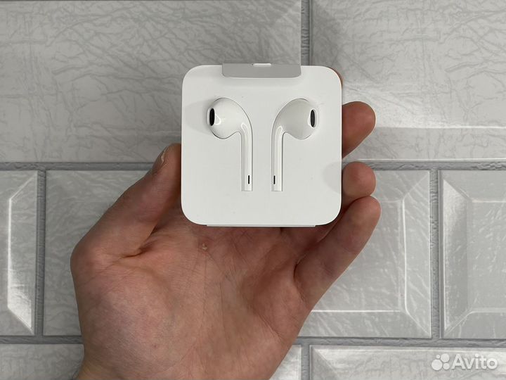 Наушники apple earpods lightning (оригинал)