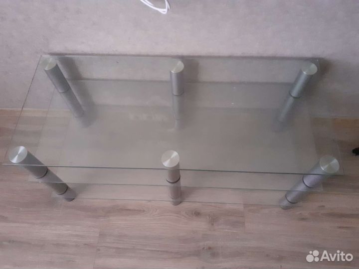Стеклянная тумба