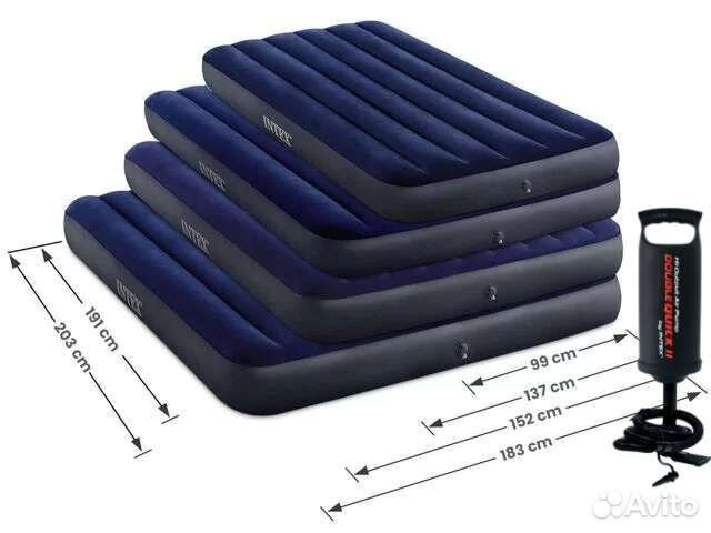 Надувной матрас intex новый