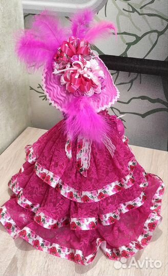 Куколка-шкатулка ручной работы