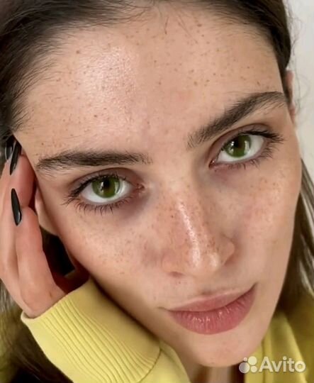 Линзы цветные Rainbow Moss Green