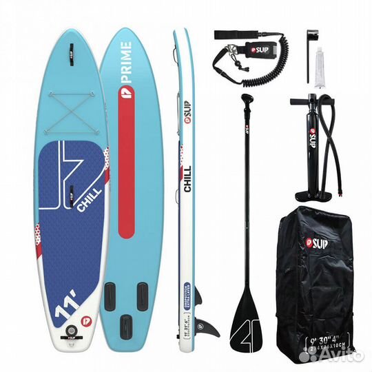 Сапборд prime Chill blue 11' / Сап борд, sup board