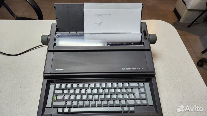 Пишущая машинка Olivetti ET personal 510 -11