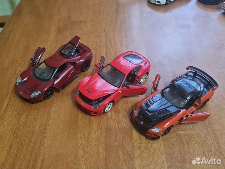 Модельки масштаб 1:24