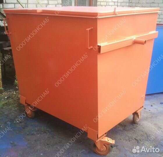 Евроконтейнер из металла 1,1 м3 Арт 5840