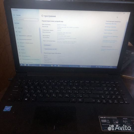 Ноутбук asus