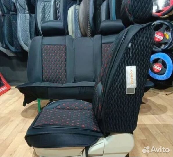 Авточехлы из алькантары