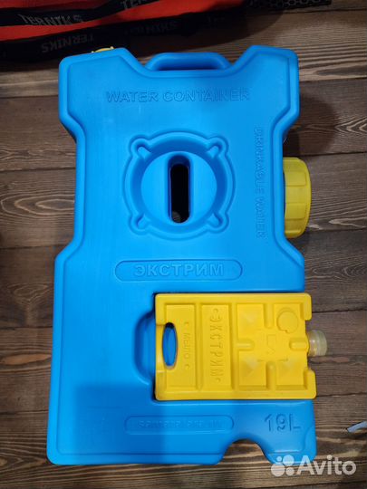 Канистра Экстрим 19л. и японский кемпинговый душ