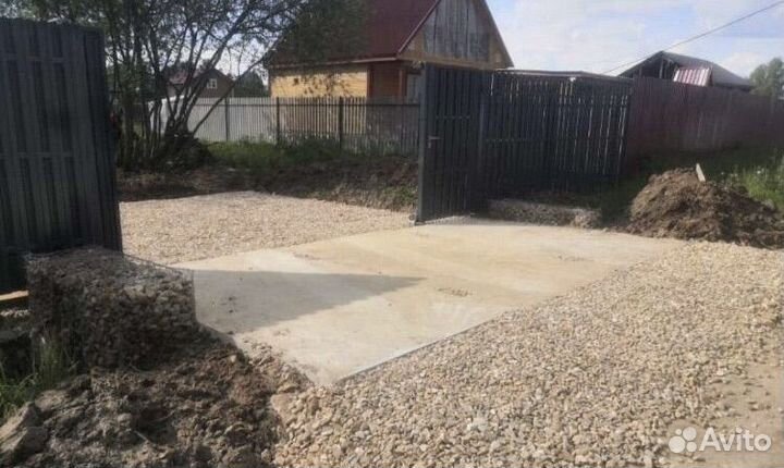 Заезд на участок под ключ