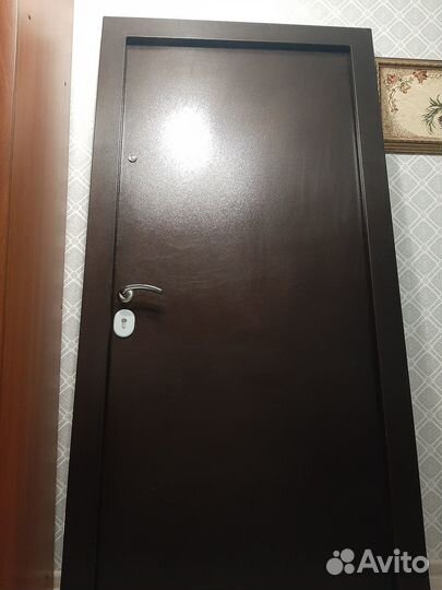 Дверь входная с зеркалом