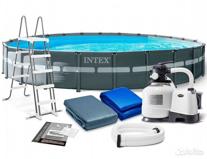 Каркасный бассейн Intex 732x132 26340
