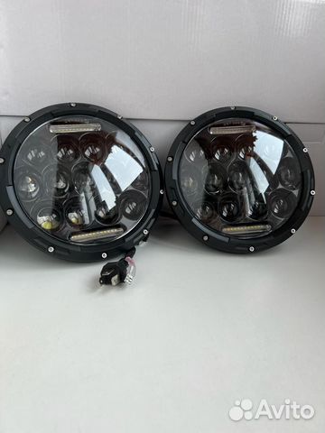 Led фары niva, ваз, уаз, камаз