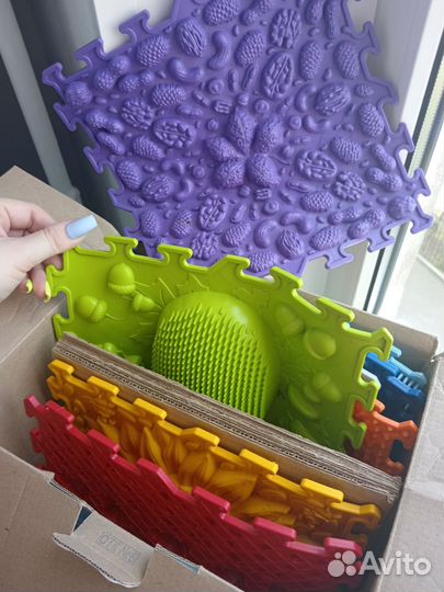 Коврик ортопедический модульный 8 шт