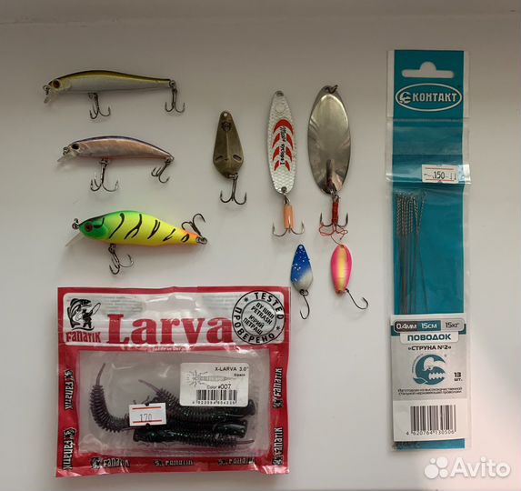 Рыболовные приманки на хищника