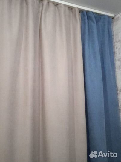 Комплект комбинированных штор (Ш 1.25, В 1.59м)