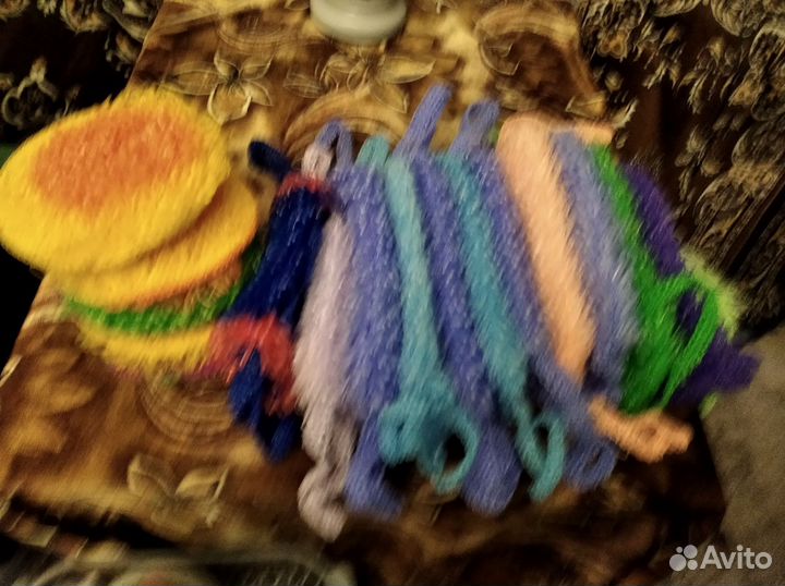 Мочалка ручной работы