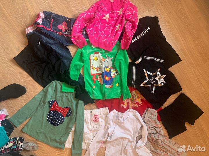Вещи пакетом на девочку 5 6 лет