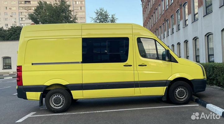 Volkswagen Crafter 2.5 МТ, 2008, 214 000 км