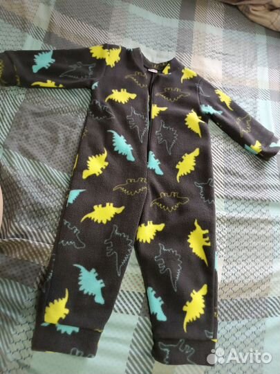 Флисовый комбинезон поддева 86