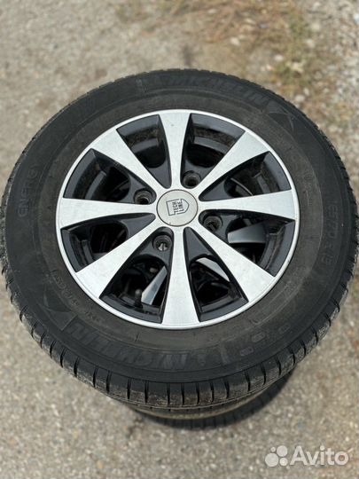 Литые диски, летние шины Michelin R13