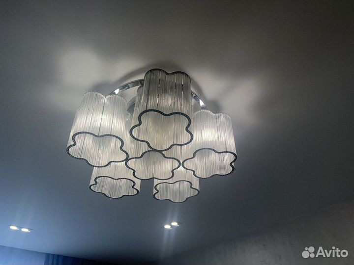 Люстра потолочная дизайнерская
