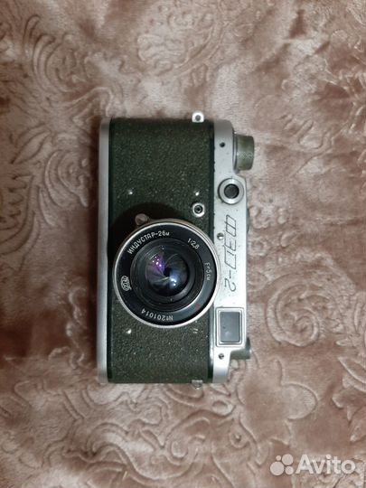 Пленочный фотоаппарат фэд-2