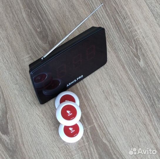 Кнопки вызова официанта/персонала для всех сфер