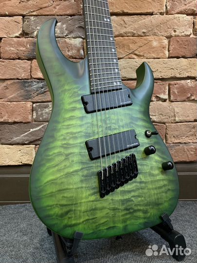 Электрогитара Harley Benton MultiScale 8 Emerald